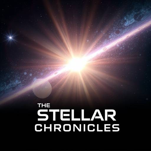 Poster for 'The Stellar Chronicles', a sci-fi TV show